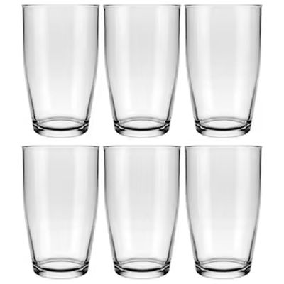 Conjunto de Copos Nadir Prosa 300 ml 6 Peças Transparente