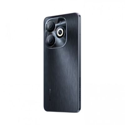 Smartphone Infinix Smart 8 Pro Até 8Gb de RAM 256GB, 50MP e 8MP, Bateria 5000mAh, Tela 6,6 HD+ 90Hz, Dual Chip Preto