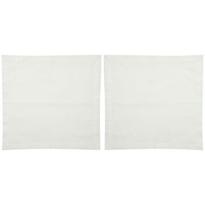 Conjunto de Guardanapos Wolff Mesa Ponto Ajour Luxo Off em Algodão 2 Peças Branco