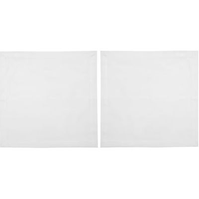 Conjunto de Guardanapos Wolff Mesa Ponto Ajour em Algodão - 2 Peças Branco