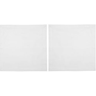 Conjunto de Guardanapos Wolff Mesa Ponto Ajour em Algodão - 2 Peças Branco
