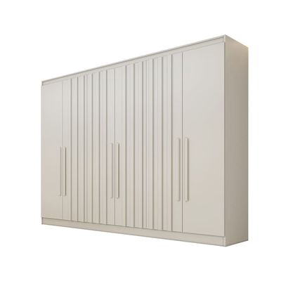 Guarda-Roupa Europa Mademarques Sicilia 2 Portas e 4 Gavetas 210cm Off White