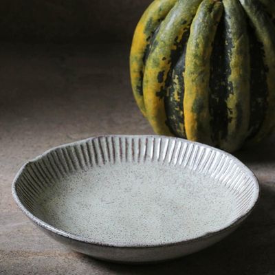 Conjunto de Pratos Fundos Porto Brasil Linhas Pistache com 6 Peças Verde