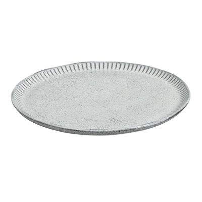 Conjunto de Pratos Rasos Porto Brasil Linhas Echo com 6 Peças Branco