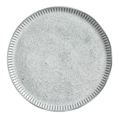 Conjunto de Pratos Rasos Porto Brasil Linhas Echo com 6 Peças Branco