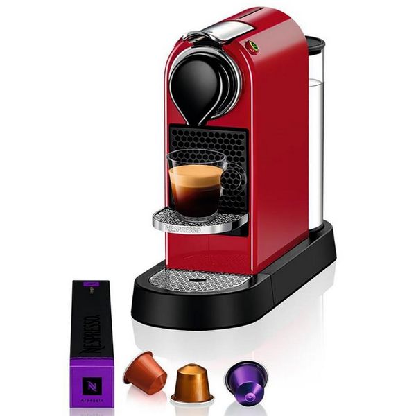Máquina de Café Nespresso Citiz C113 e Kit Boas Vindas Vermelho / 220V Máquina de Café Nespresso Citiz C113 e Kit Boas Vindas Vermelho / 220V
