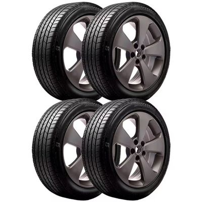 Pneu Aro 17 Bridgestone Turanza T005 225/45 94Y XL Run Flat 4 Unidades 17 / Preto