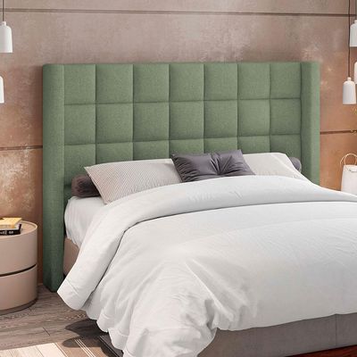 Cabeceira Cama Box Casal 160 cm P05 Paris Bouclê Oliva - Lyam Decor