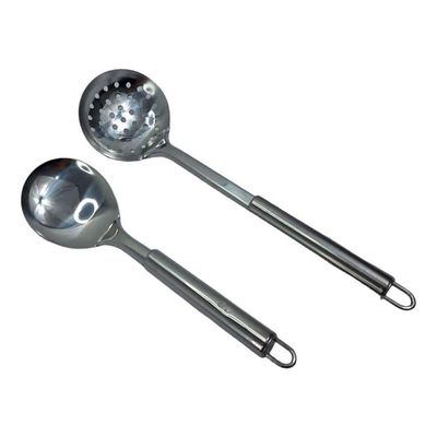 Kit Cozinha Espátula De Arroz E Concha Furada
