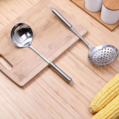 Kit Cozinha Espátula De Arroz E Concha Furada