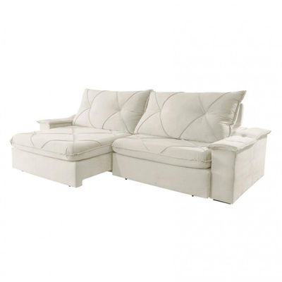 Sofá Apollo Linho 02 Módulos 100 Cm B25cm Meu Sofá Online A302 Linho Branco