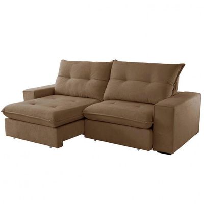 Sofá Athenas Veludo 02 Módulos 90 Cm B25cm Meu Sofá Online B016 Veludo Marrom