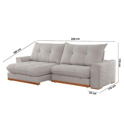 Sofá Argo Veludo 02 Módulos 100 Cm B25cm Meu Sofá Online B026 Veludo Prata