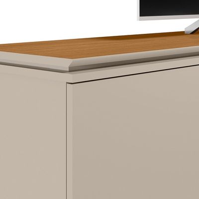 Rack Istambul 2 Portas para TVs de até 70  Linea Brasil Nature/Offwhite