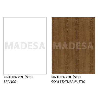 Guarda-Roupa Royale 100% MDF 3 Portas de Correr 8 Pés Madesa
