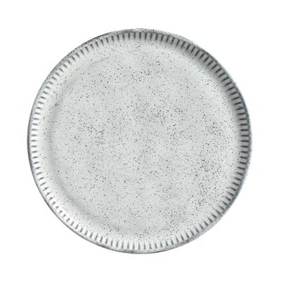 Conjunto de Pratos de Sobremesa Porto Brasil Linhas Echo com 6 Peças Branco