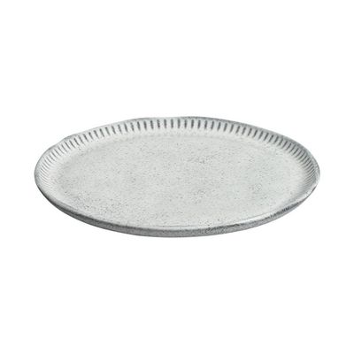 Conjunto de Pratos de Sobremesa Porto Brasil Linhas Echo com 6 Peças Branco