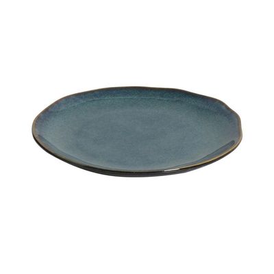 Conjunto de Pratos de Sobremesa Porto Brasil Orgânico Oceano com 6 peças Azul