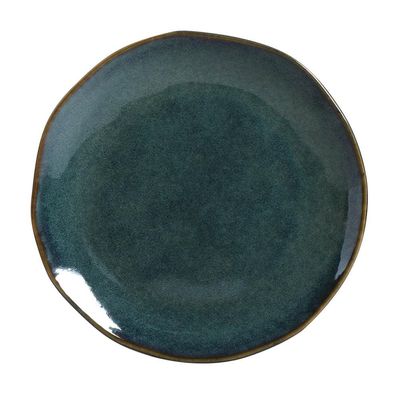 Conjunto de Pratos de Sobremesa Porto Brasil Orgânico Oceano com 6 peças Azul