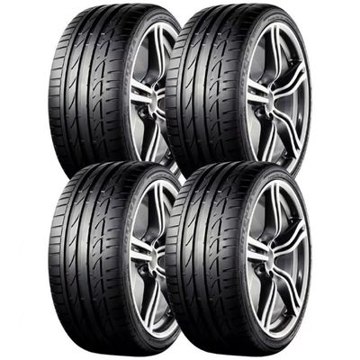Pneu Aro 19 Bridgestone Potenza S001 225/45 92W Run-Flat 4 Unidades Preto