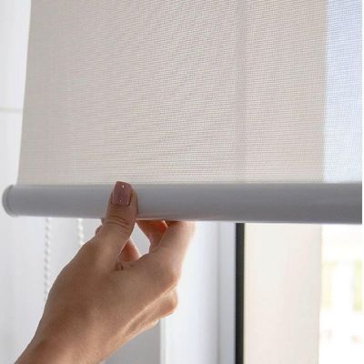 Persiana Rolo Screen 3% Branco - 1,30m X 1,50m