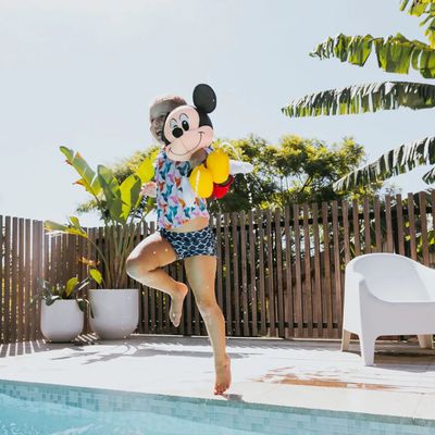 Pelúcia Disney Mickey Mouse Aqua Pals 40 Cm - Fun F0142-2