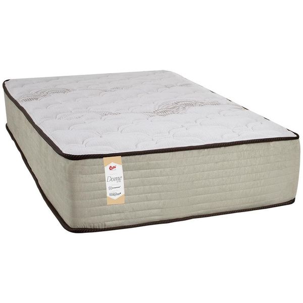 Colchão Solteirão Castor Dome One com Molejo Tecnopedic e Revestimento em Malha 27x100x200cm Bege