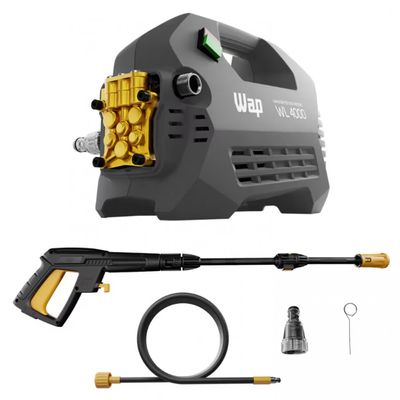 Lavadora de Alta Pressão WAP WL 4000 1950PSI 2000W Elétrica Cinza e Amarelo / 110V
