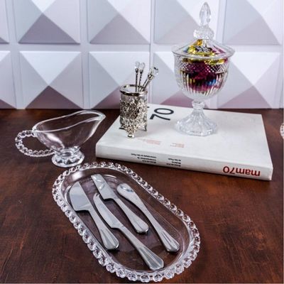 Conjunto 4 Facas Aço Inox P-queijo Positano Lyor