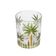 Copo P- água Suco Baixo Cristal Palm Tree Wolff 340ml