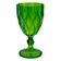Jogo 2 Taças De Acrílico Verde Diamond Diamante Festa Piscina Plástico 330ml Lyor