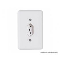 Tomada Ilumi Stylus Bip 2P+T C/Pl 10A 250V 20140