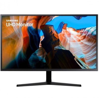 Monitor Samsung Uhd 32" 4k Hdmi Display Port Freesync, Preto Série Uj590 - Lu32j590uqlmzd