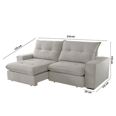 Sofá Athenas Veludo 02 Módulos 80 Cm B25cm Meu Sofá Online B026 Veludo Prata