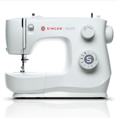 Máquina de Costura Mecânica Singer M2405 Branco / 220V