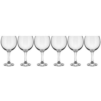 Conjunto de Taças Nadir Gin Tônica 600 ml 6 Peças Transparente