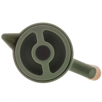 Garrafa Térmica Wolff Com Cabo Madeira Nórdica 1L Verde