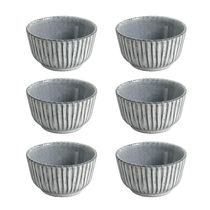 Conjunto de Ramequim Porto Brasil Linhas Echo com 6 Peças 170 ml