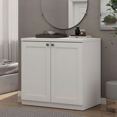 Cômoda Genialflex Infinity com 2 Portas e 79 cm de Largura Branco