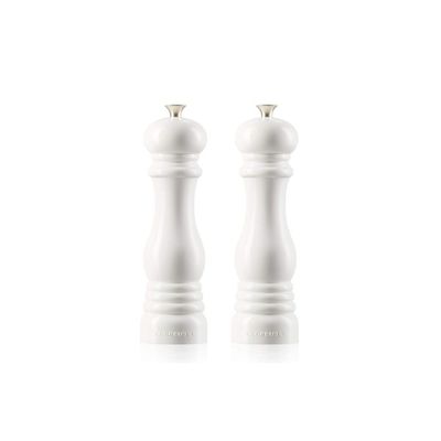 KIT LE CREUSET MOEDOR DE PIMENTA E SAL 21CM EM PLÁSTICO - Branco