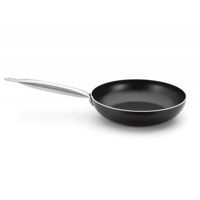 Frigideira Multiflon Profissional com Revestimento Antiaderente Quarto 24 cm Preto