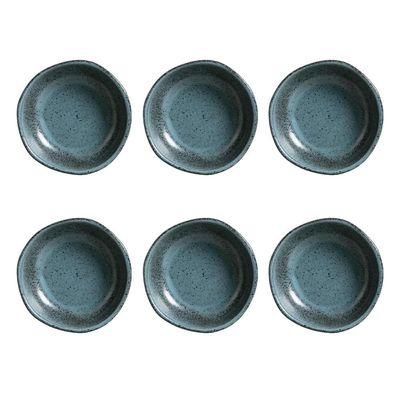 Conjunto de Ramequim Porto Brasil Orgânico Night Skye com 6 Peças 70 ml Azul