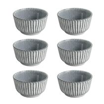 Conjunto de Ramequim Porto Brasil Linhas Echo com 6 Peças 170 ml