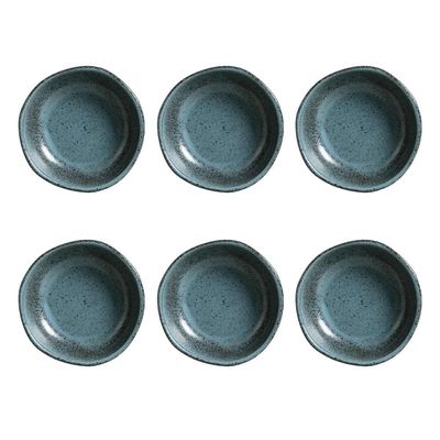 Conjunto de Ramequim Porto Brasil Orgânico Night Skye com 6 Peças 70 ml Azul