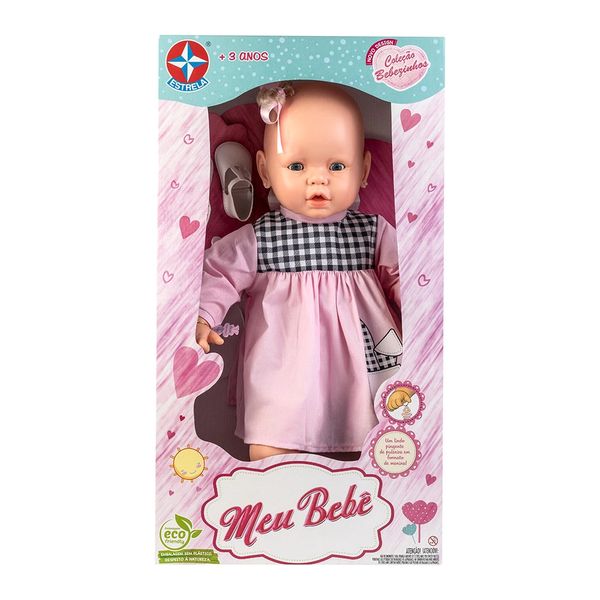 Boneca Meu Bebê Estrela 60cm