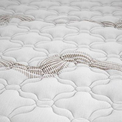 Cama Box Viúva Castor Dome One Revestida em Tecido Suede + Colchão com Molejo Tecnopedic e Revestimento em Malha 27x128x188cm Bege