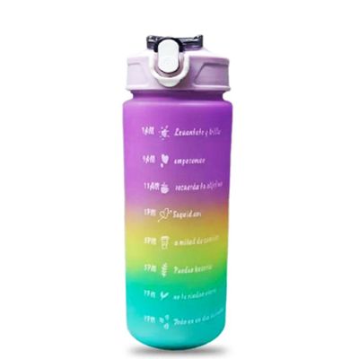 Kit 3 Garrafas Personalizado Academia Squeeze Agua