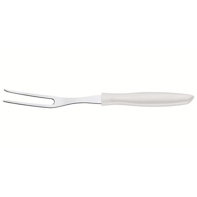 Garfo Trinchante Tramontina Plenus em Aço Inox Off White