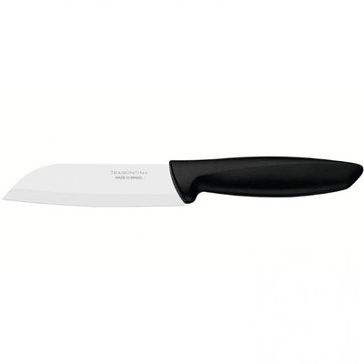 Faca 5 Santoku Tramontina Plenus em Aço Inox Preto