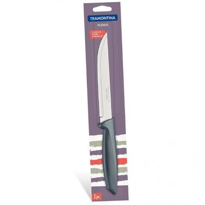 Faca 6 para Cozinha Tramontina Plenus em Aço Inox Cinza